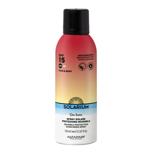 SPF 15 Spray Solare - Protezione Invisibile - Viso e Corpo